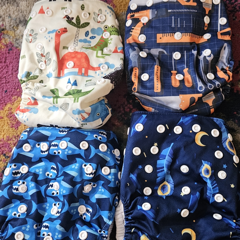 Colorful Pocket Cloth Diapers